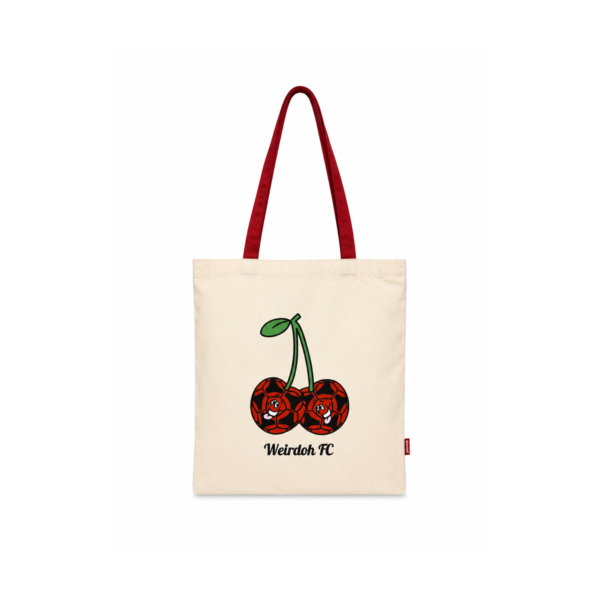 Cherry Football Tote